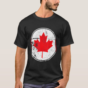 Kanada Vintage Kanadische Flagge T-Shirt