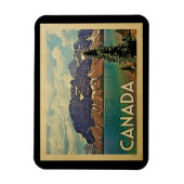 Kanada Vintage Travel Magnet (Vertikal)