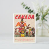 Kanada Vintage Travel Postcard Postkarte (Stehend Vorderseite)