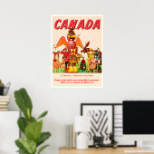 Kanada Vintage Travel Poster (Heimbüro)