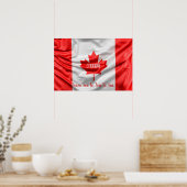 KANADA Von Meer zu Meer Poster (Küche)