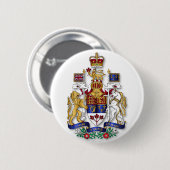 Kanada Wappen Button (Vorne & Hinten)