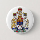 Kanada Wappen Button (Vorderseite)