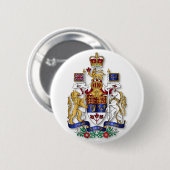 Kanada Wappen Button (Vorne & Hinten)