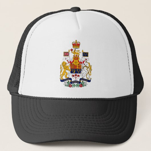 Kanada-Wappen Hut Truckerkappe (Vorderseite)