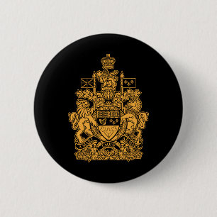 Kanada-Wappen - Kanada-Wappen Button