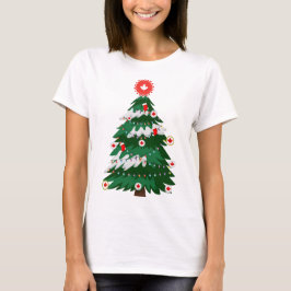 Kanada Weihnachtsbaum Kanadischer Ugly Weihnachtss T-Shirt