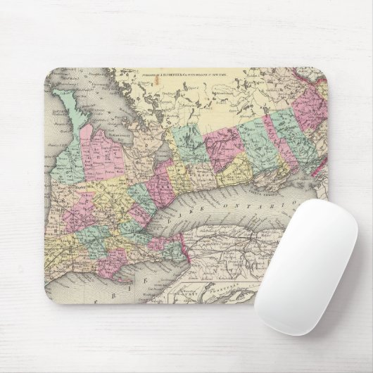 Kanada West- oder OberKanada Mousepad (Mit Mouse)