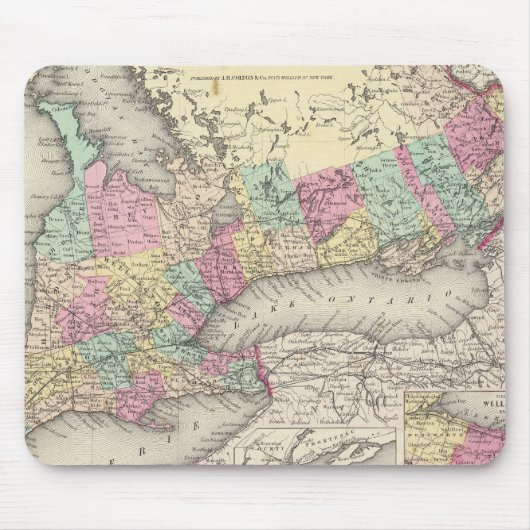 Kanada West- oder OberKanada Mousepad (Vorne)