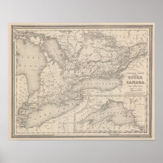 Kanada West Upper Poster (Vorne)