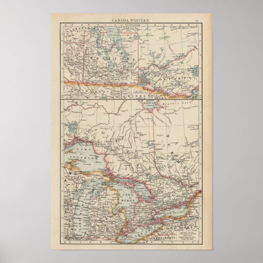 Kanada-Western Poster (Vorne)