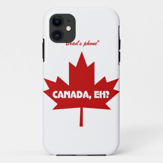 Kanada wie? iPhone Fall - kundengerecht Case-Mate iPhone Hülle (Rückseite)