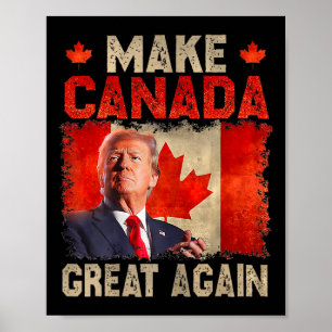 Kanada wieder großartig Funny President Trump Oh C Poster