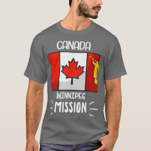 Kanada Winnipeg Mormon LDS Mission Missionar T-Shirt