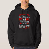 Kanada Women Canadian Girl Canada Day Hoodie (Vorderseite)