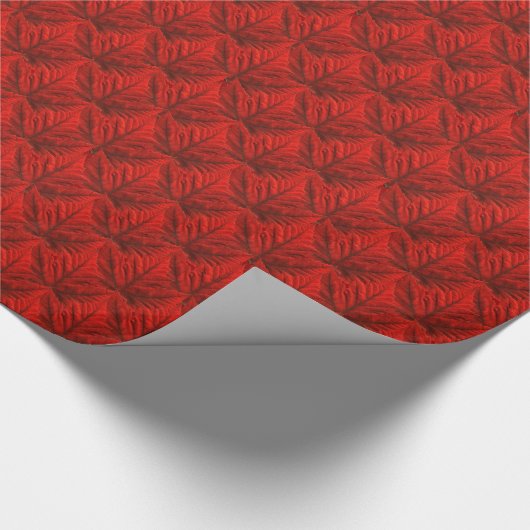 Kanada Wrapping Paper Canada Mapsleaf Paper Geschenkpapier (Ecke)