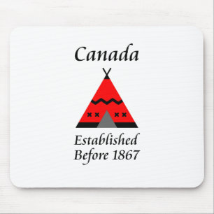 Kanada wurde vor 1867 gegründet mousepad