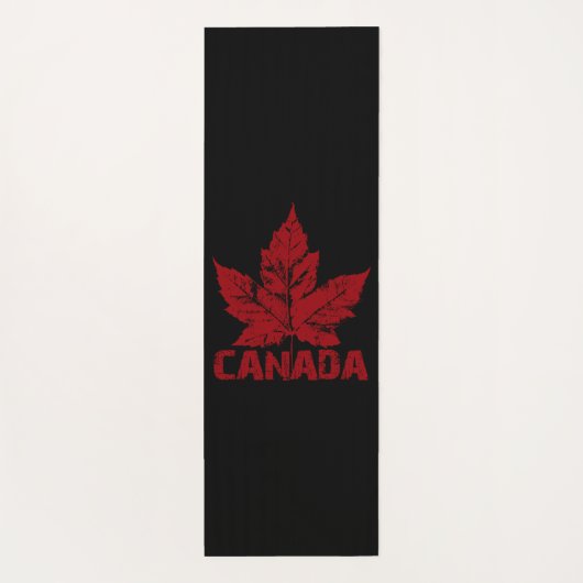 Kanada Yoga Mats Canada Maple Leaf Yoga Mat Yogamatte (Rückseite)