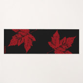 Kanada Yoga Mats Canada Maple Leaf Yoga Mat Yogamatte (Vorderseite (Horizontal))