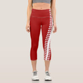 Kanada Yoga Pants Classic Canada Maple Leaf Pants Capri Leggings (Vorderseite)