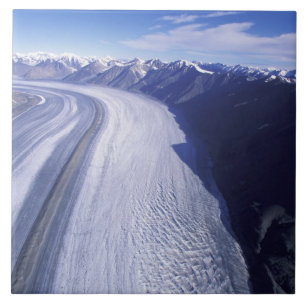 Kanada, Yukon Territory, Kluane National Park. Fliese