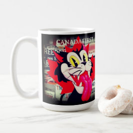 KANADA ZUERST FREIHEITSGEBOT KAFFEETASSE