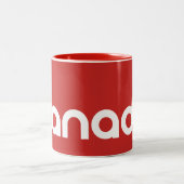 Kanada Zweifarbige Tasse (Mittel)