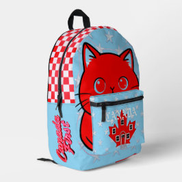 KANADAERST BEDRUCKTER RUCKSACK