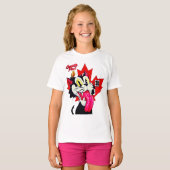 KANADAERST MIT KATZE & VÖGLEIN T-Shirt (Vorne ganz)