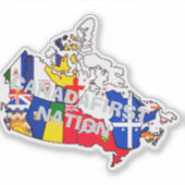 KANADAERSTE NATION AUFKLEBER (Vorderseite)