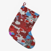 KANADAFIRST GROßER WEIHNACHTSSTRUMPF (Vorderansicht (hängend))