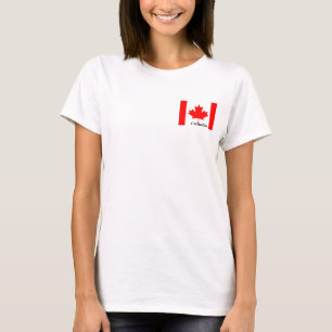 Kanadaflagge, Frohen Kanada-Tag T-Shirt