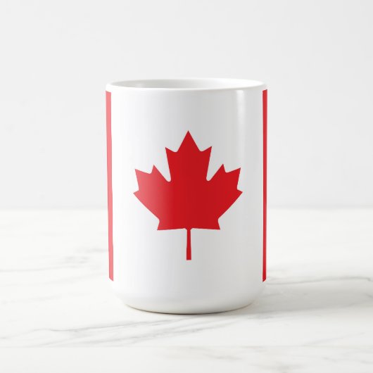 Kanadaflagge Kaffeetasse (Mittel)