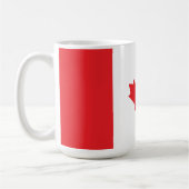 Kanadaflagge Kaffeetasse (Links)