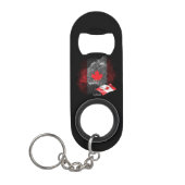 Kanadaflagge Mini Flaschenöffner (Vorderseite)