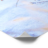 Kanadagans im Schnee Poster (Ecke)