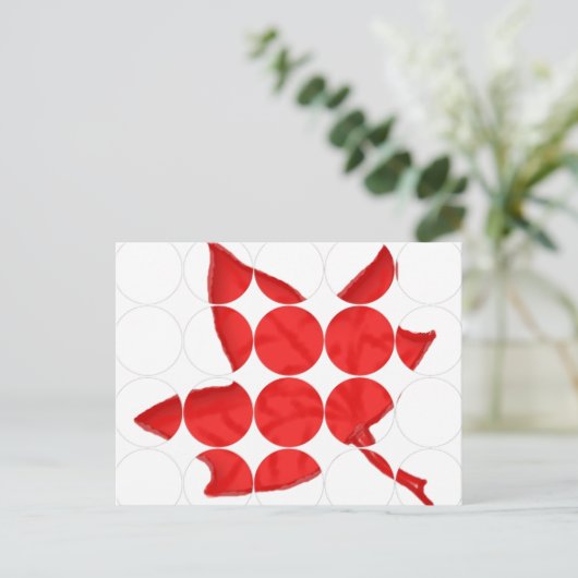 Kanadaischer Leaf Postkarte (Stehend Vorderseite)