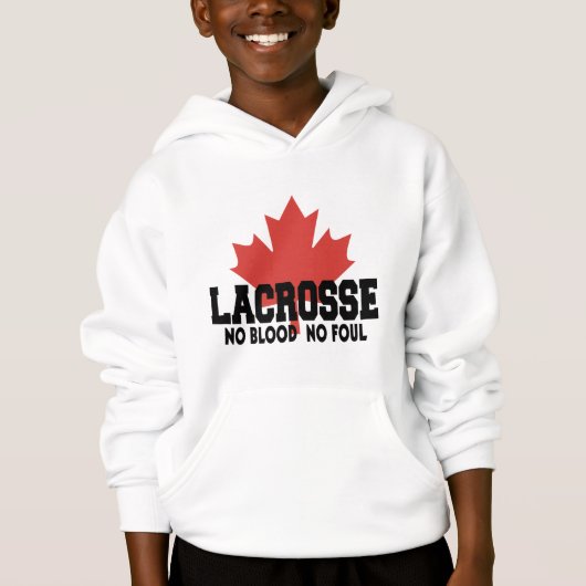 Kanadalacrosse-Kanadier Hoodie (Vorderseite)