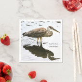 Kanadareiher (Ardea herodias) Serviette (Beispiel)