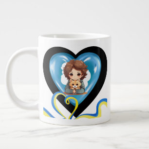 Kanadas Bester Vater, individualisiertes Geschenk Jumbo-Tasse