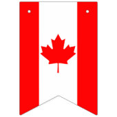 Kanadas bunte Fahnen, kanadische Flaggen-Party-Ban Wimpelkette (Erste Fahne)