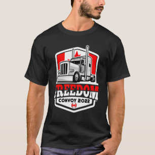 Kanadas "Convoy de la Flag Freedom" 2022 T-Shirt