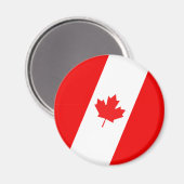 Kanadas Farben Magnet (Vorderseite/Rückseite)