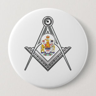 Kanadas Freimaurerzeichen Button