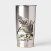 Kanadas Gans, Art Thermobecher (Links)
