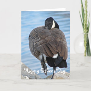 Kanadas Gans, glücklicher Vater-Tag! Karte