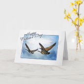 Kanadas Gänse Vatertag Card Karte (Gelbe Blume)