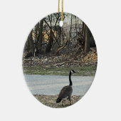 Kanadas Gänseherz Keramik Ornament (Rechts)