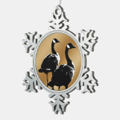 Kanadas Goose Ornament Gänse Weihnachtsdekoration (Rechts)