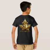 Kanadas Kanada Shirt Custom Team Canada Kid Shirt (Schwarz voll)